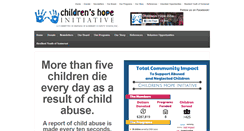 Desktop Screenshot of childrenshopeinitiative.com