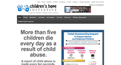 Desktop Screenshot of childrenshopeinitiative.org