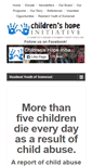 Mobile Screenshot of childrenshopeinitiative.org
